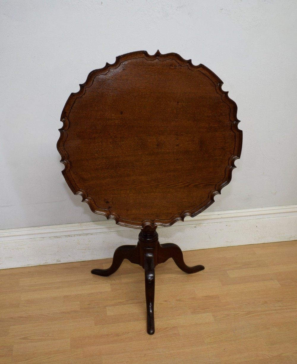 Georgian Period Oak Tripod Table