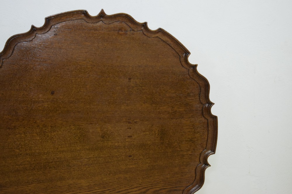 Georgian Period Oak Tripod Table View VIII