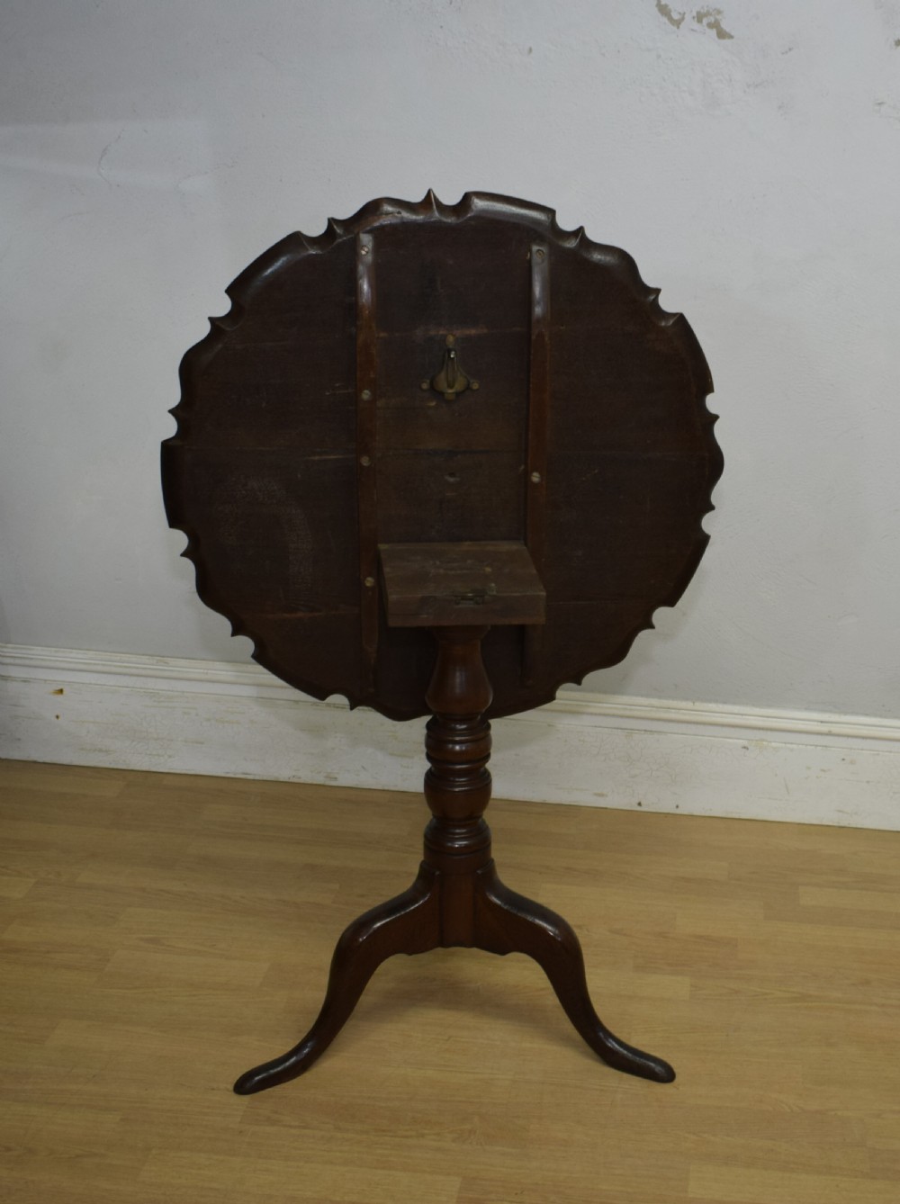 Georgian Period Oak Tripod Table View XVIII