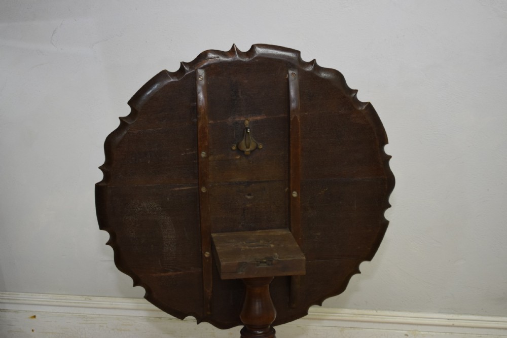 Georgian Period Oak Tripod Table View XIX