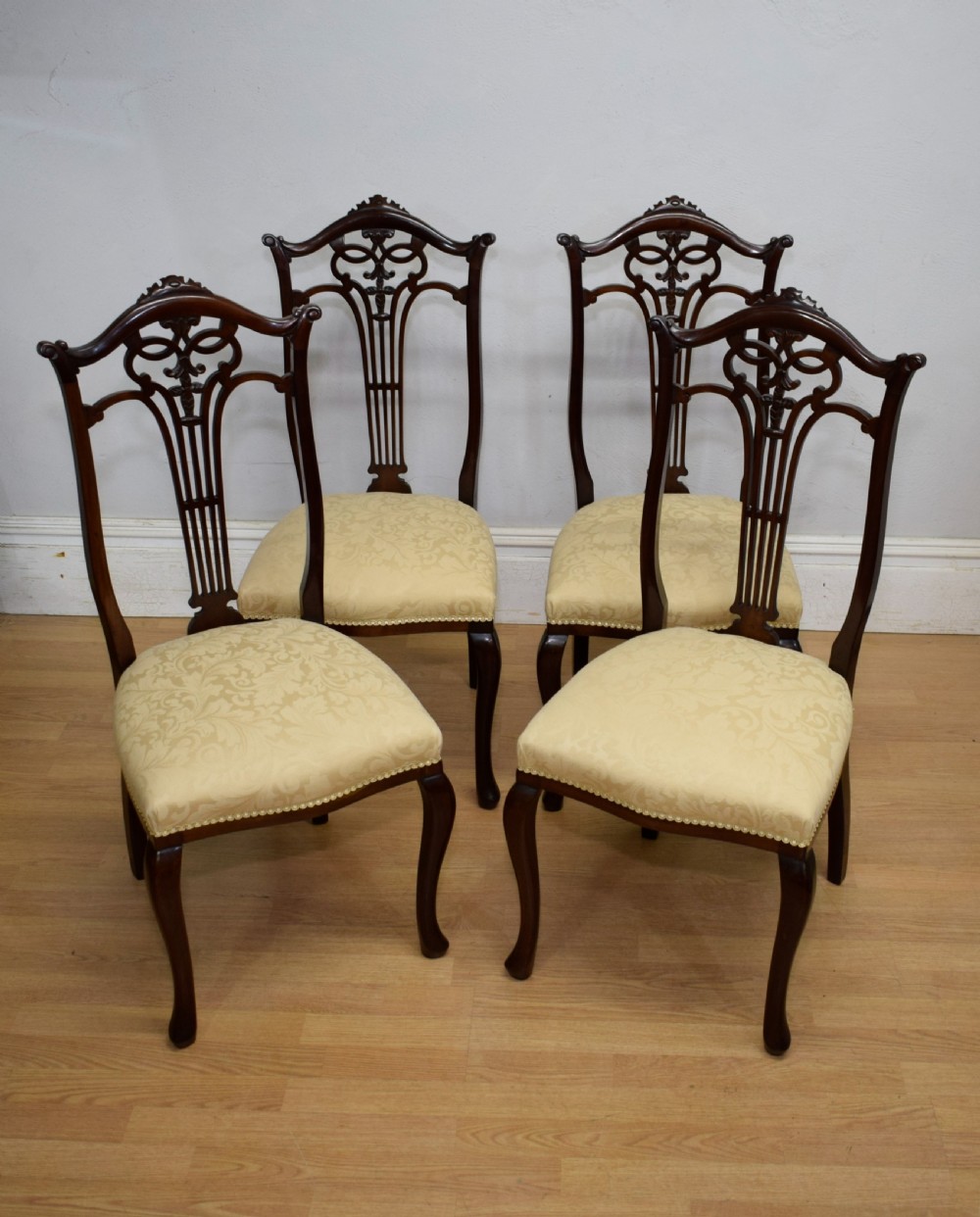 Victorian High Back Dining Chairs View II
