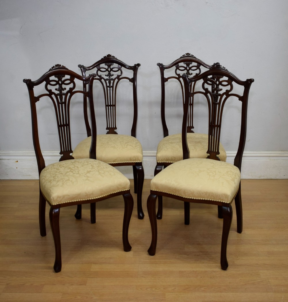 Victorian High Back Dining Chairs View III