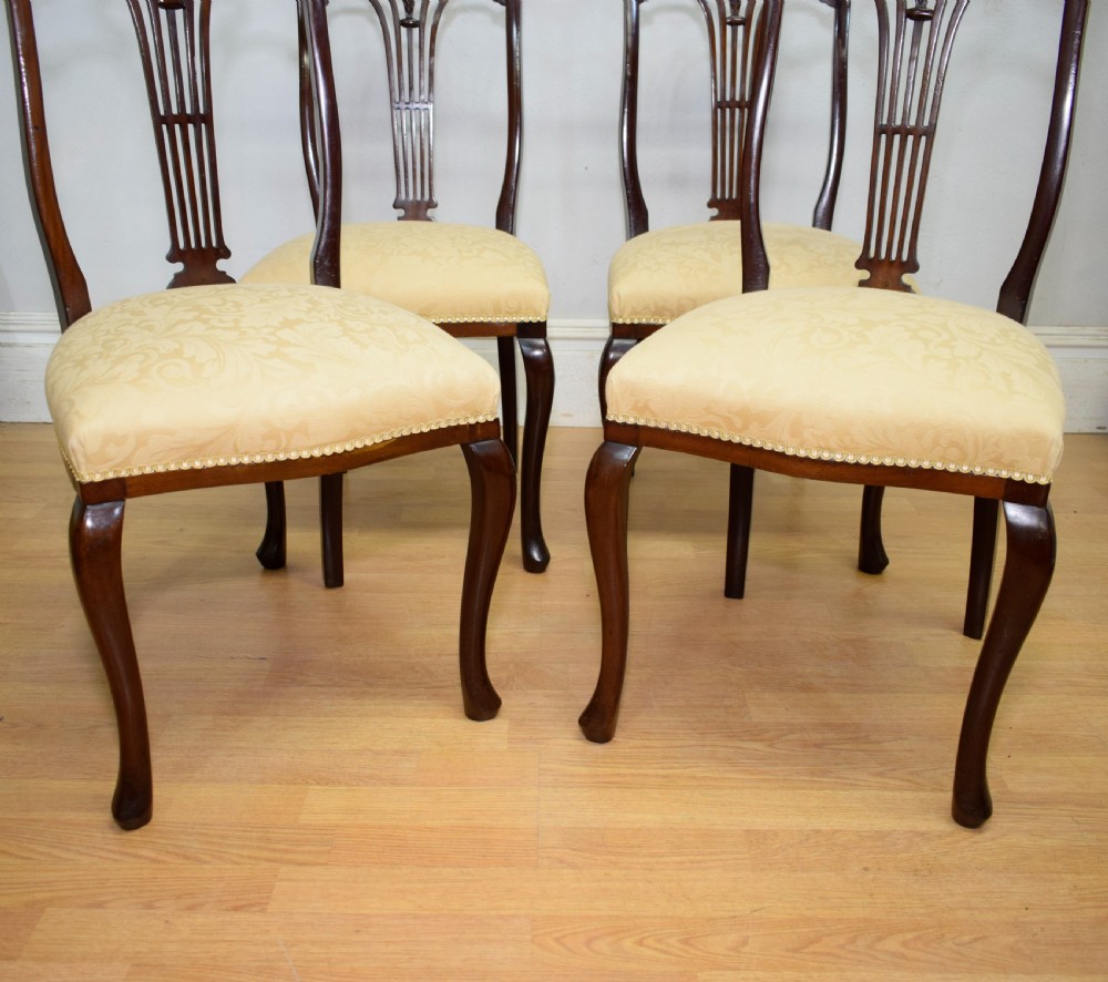 Victorian High Back Dining Chairs View XI