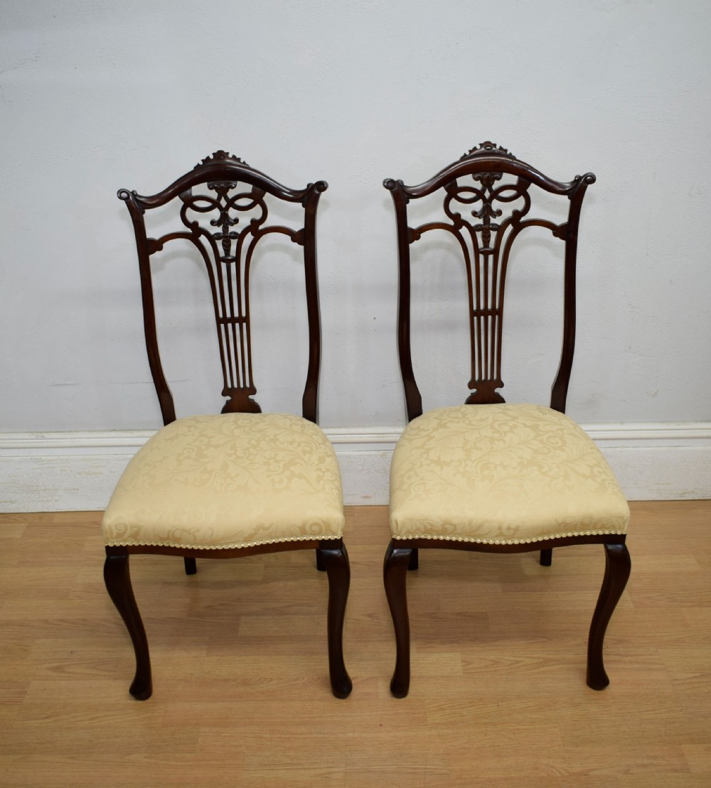 Victorian High Back Dining Chairs View XV