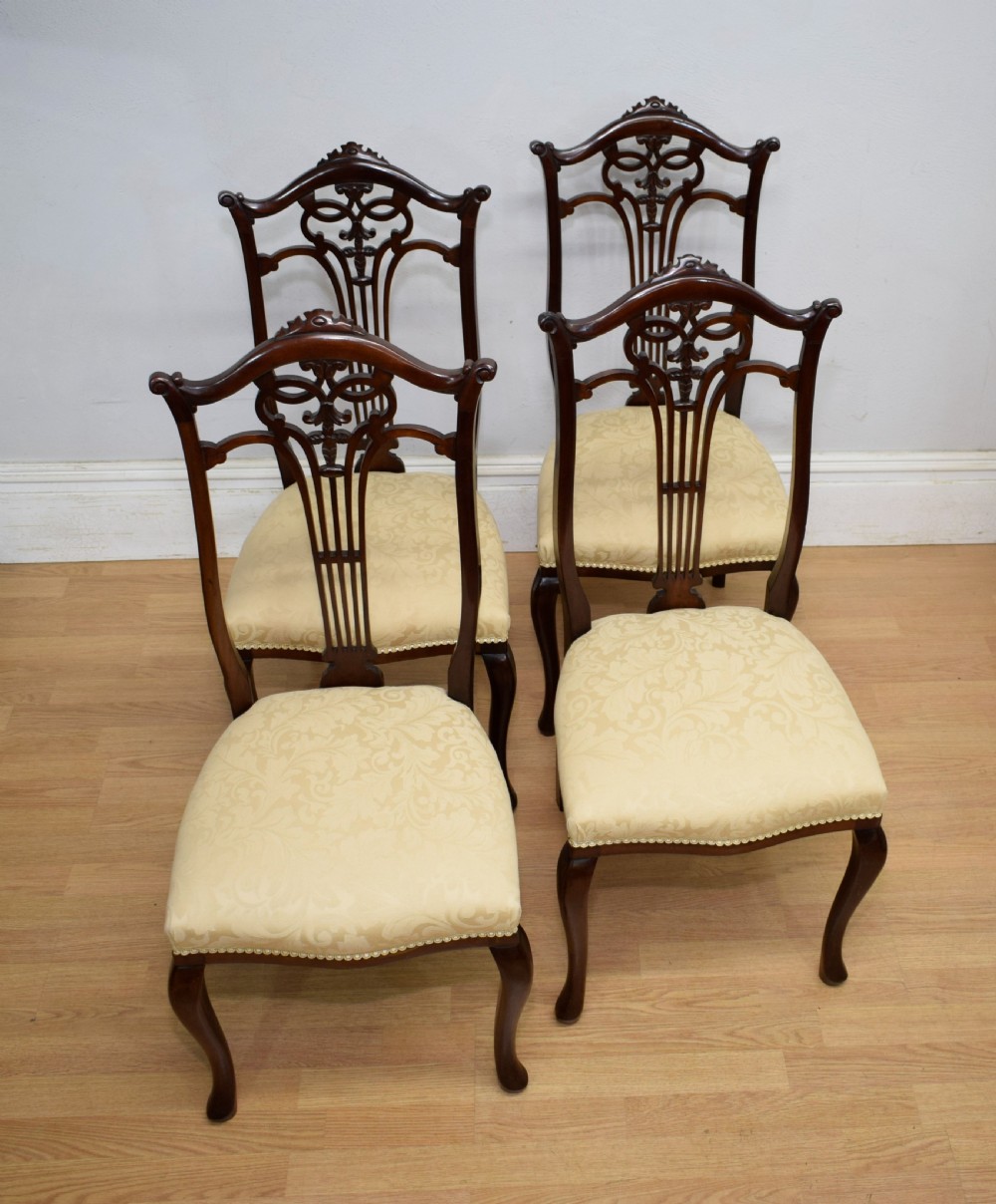 Victorian High Back Dining Chairs View XIX