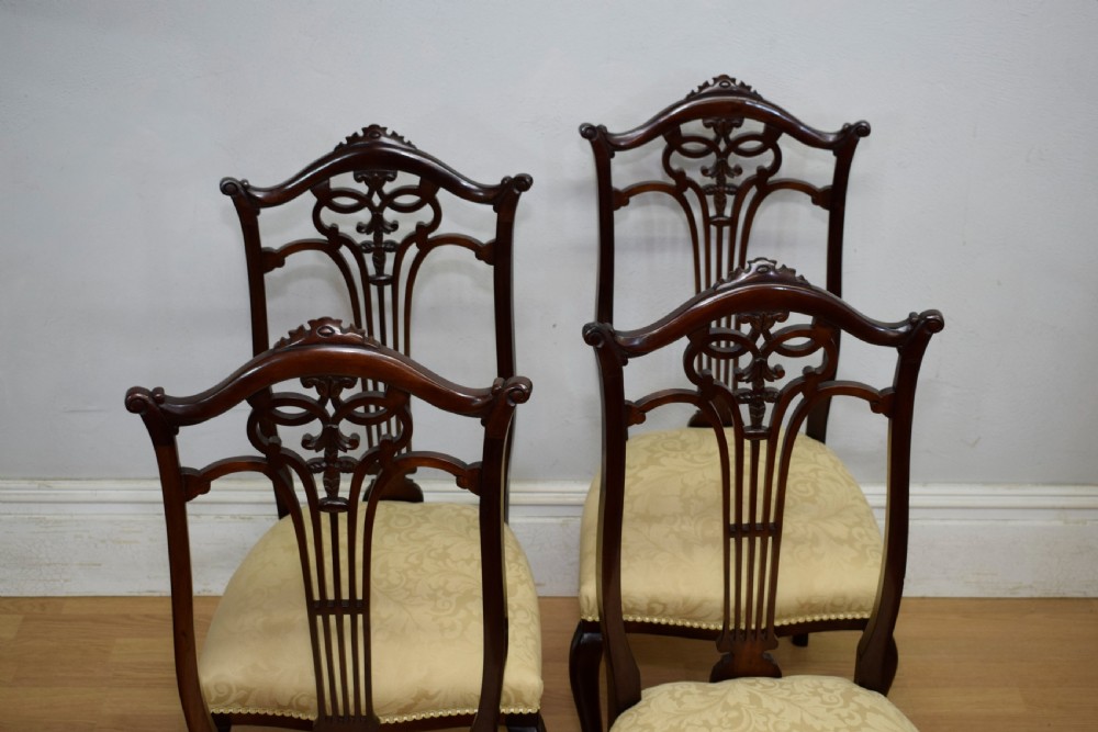 Victorian High Back Dining Chairs View XX