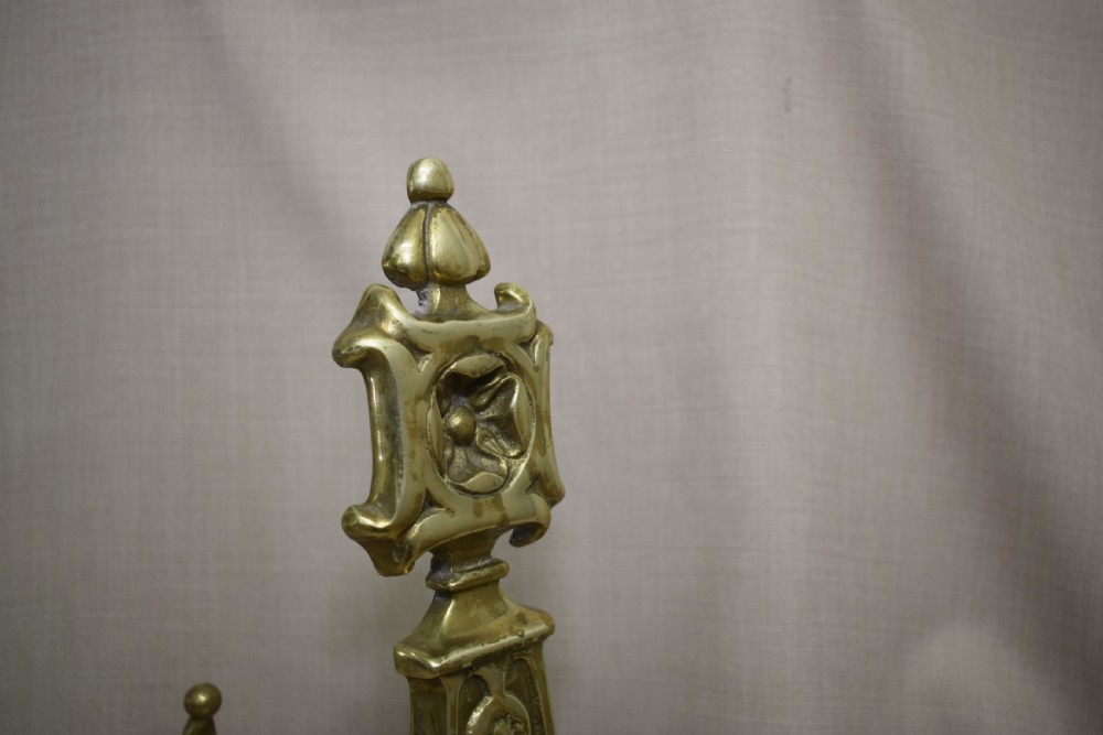 Pair of Early 20th Century Fire Dogs View XVI