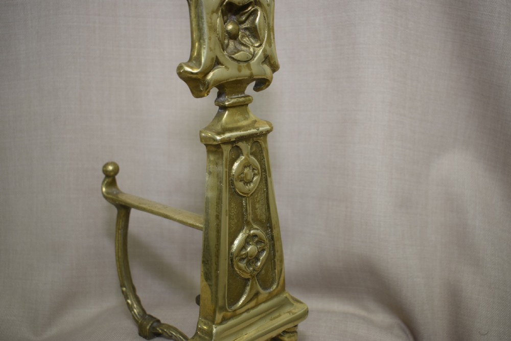 Pair of Early 20th Century Fire Dogs View XVII