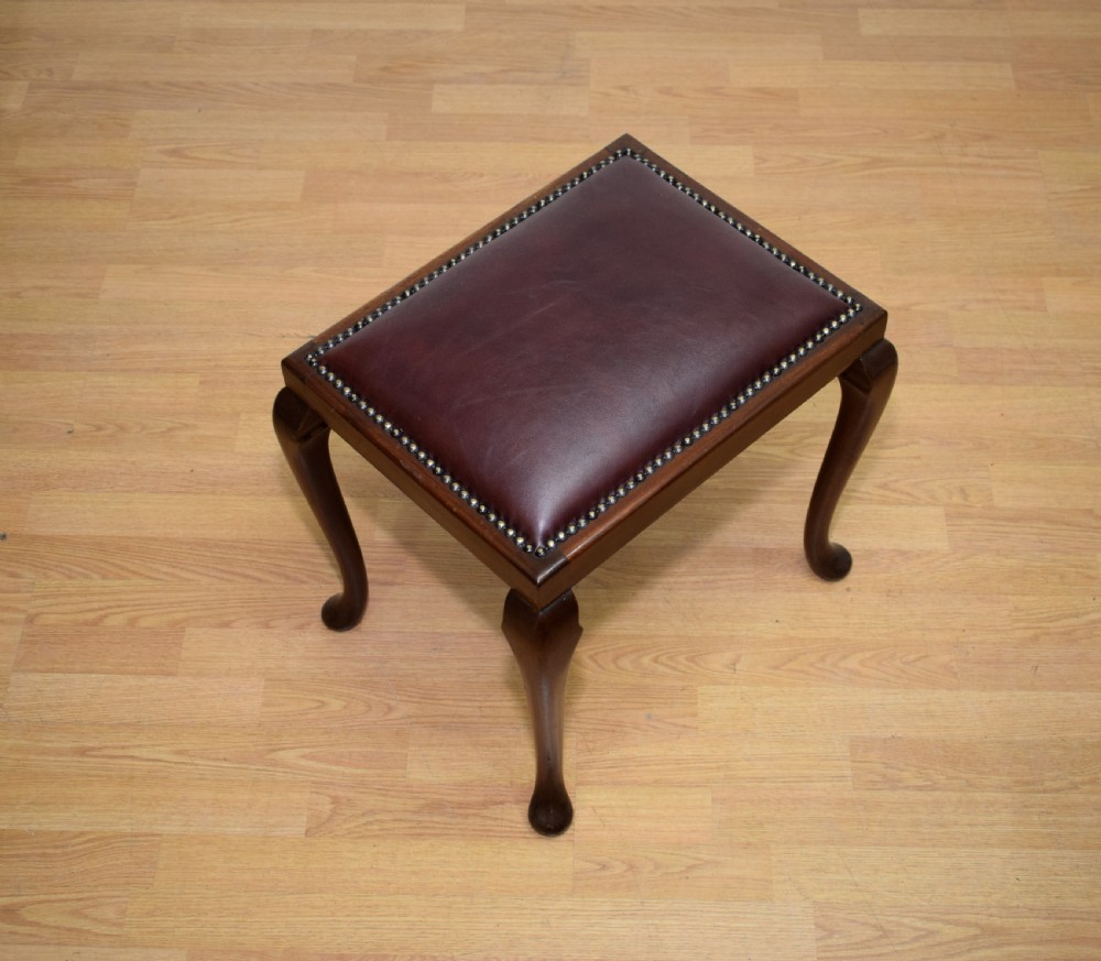 Early 20th Century Mahogany Stool View VI
