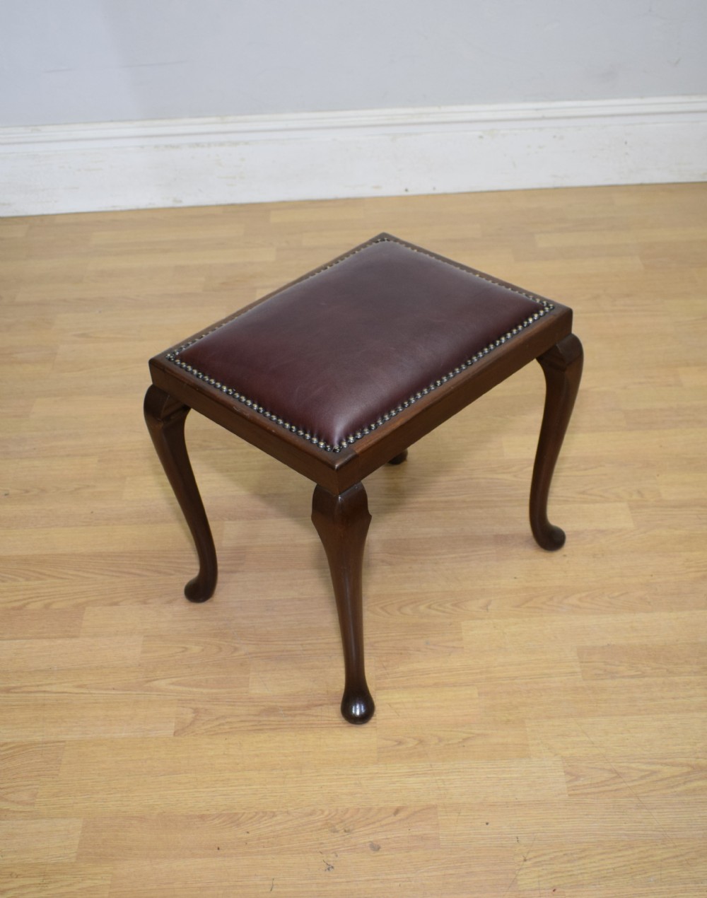Early 20th Century Mahogany Stool