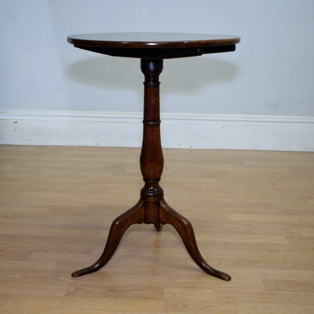 Georgian Period Walnut Tripod Table View XII