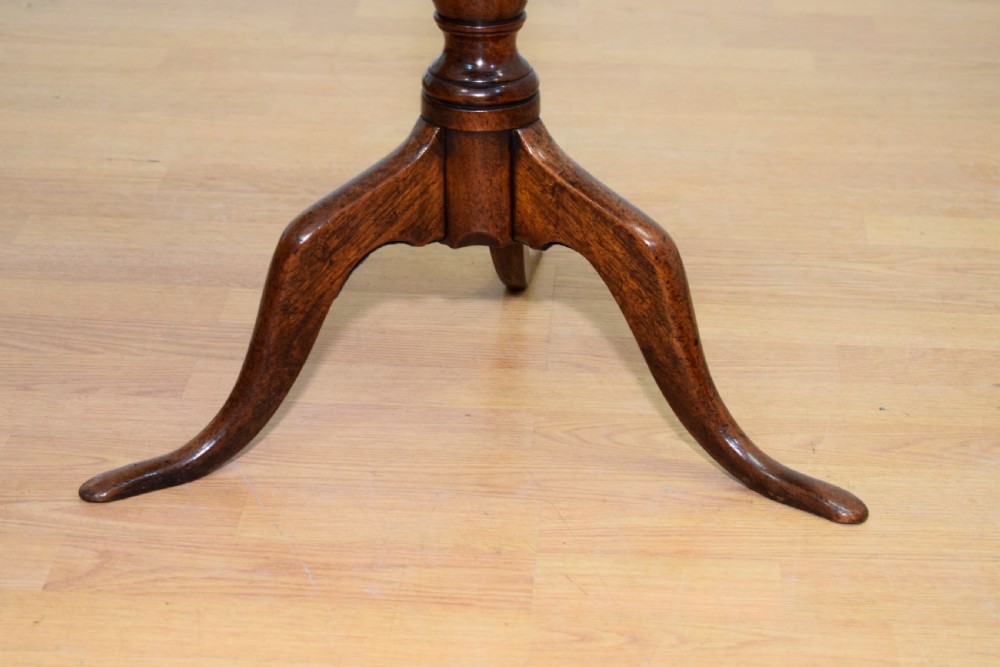 Georgian Period Walnut Tripod Table View XIII