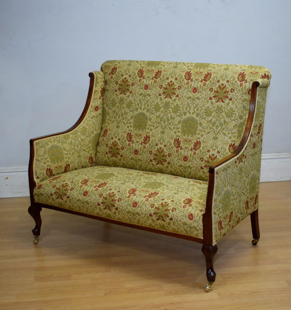 Antique Victorian Couch, Settee, Sofa View VI
