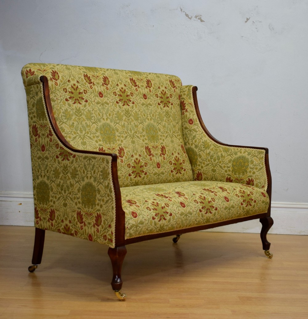 Antique Victorian Couch, Settee, Sofa View XI