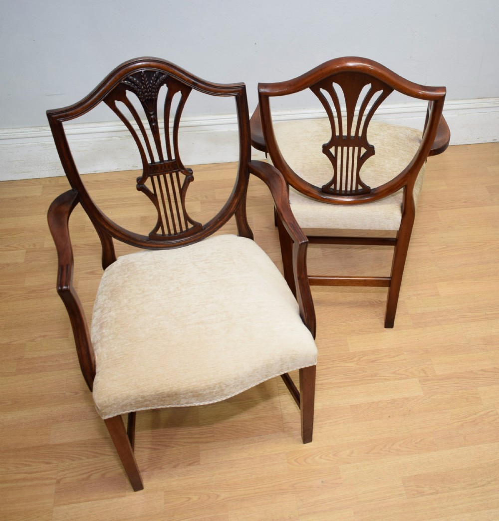 Pair of Early 20th Century Elbow Chairs View V
