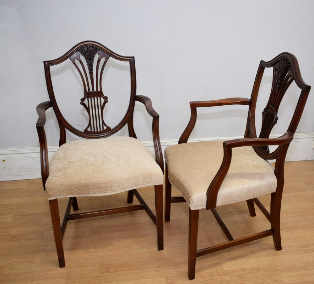 Pair of Early 20th Century Elbow Chairs View VIII