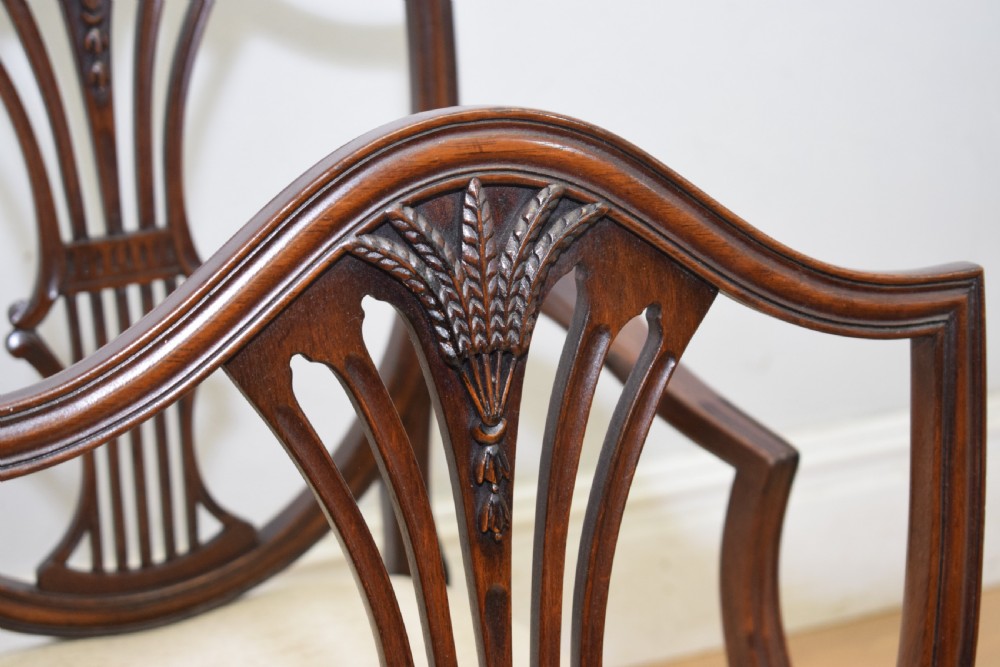 Pair of Early 20th Century Elbow Chairs View XII