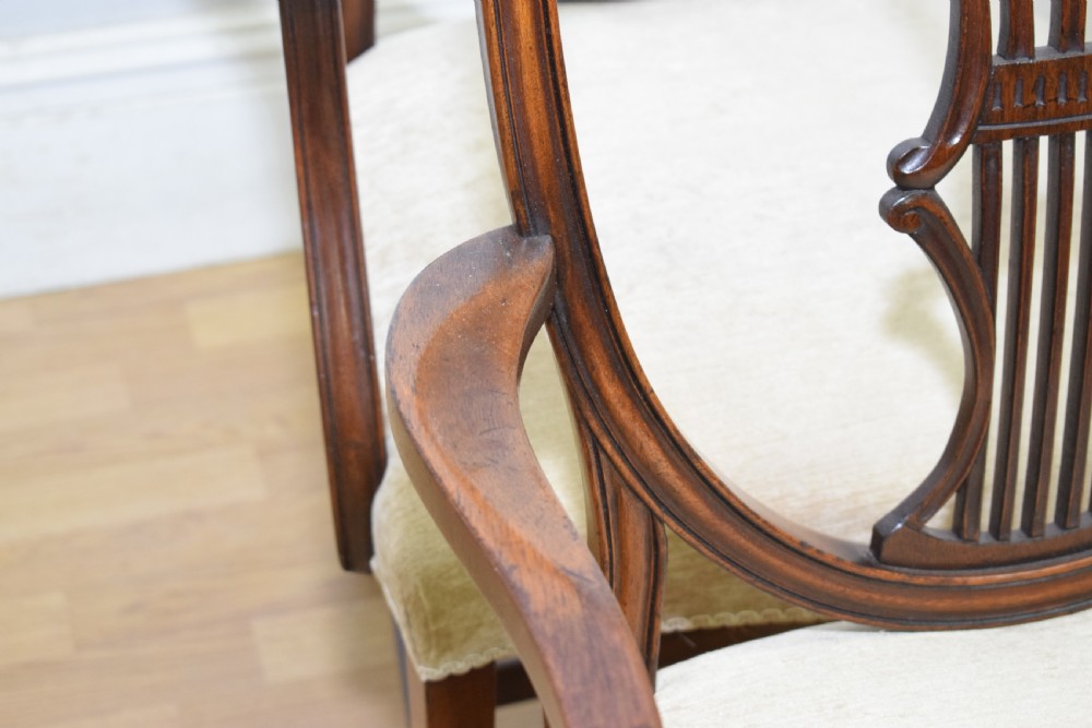 Pair of Early 20th Century Elbow Chairs View XIV