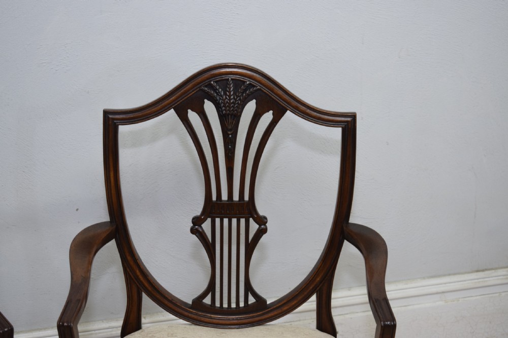 Pair of Early 20th Century Elbow Chairs View XV