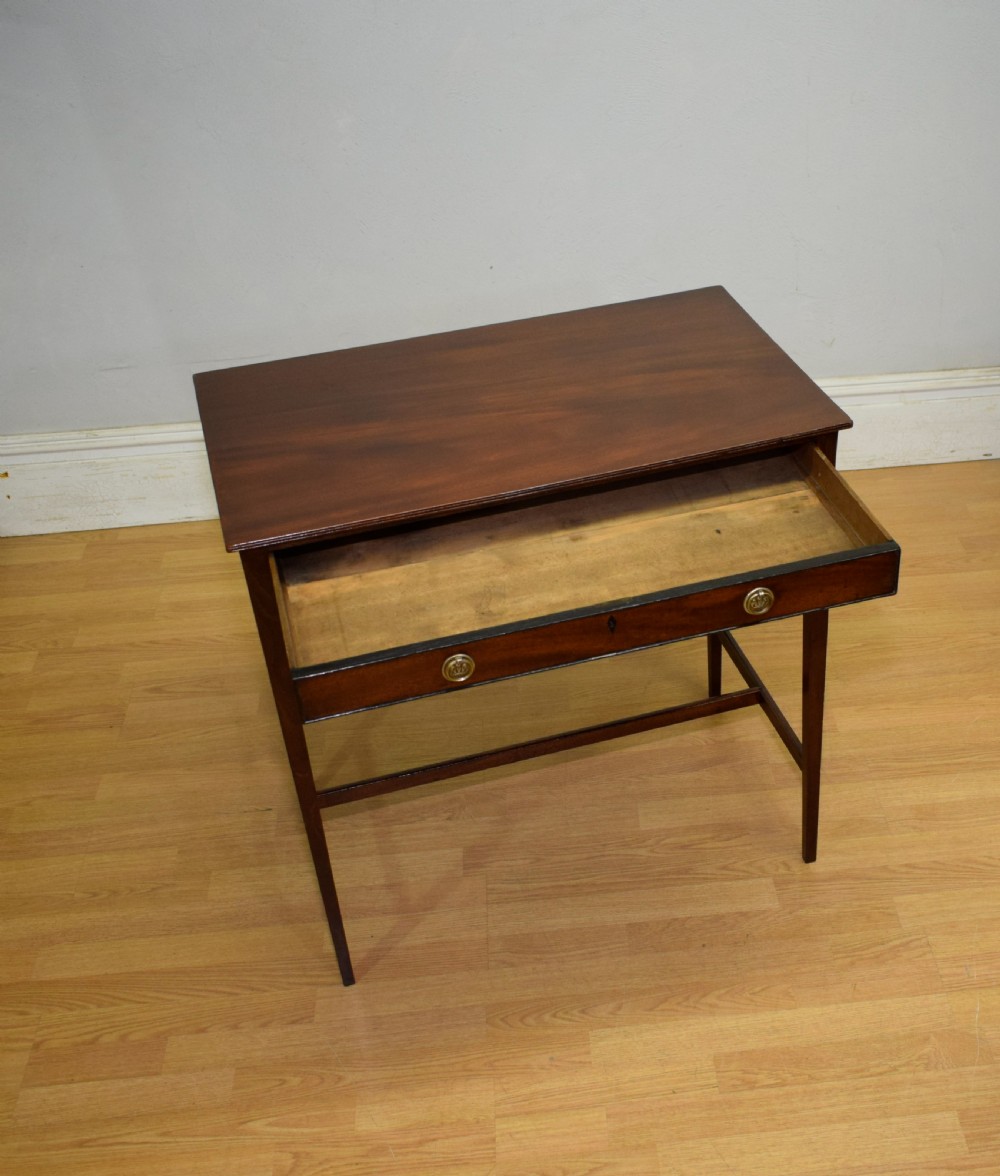 Regency Mahogany Side Table View X