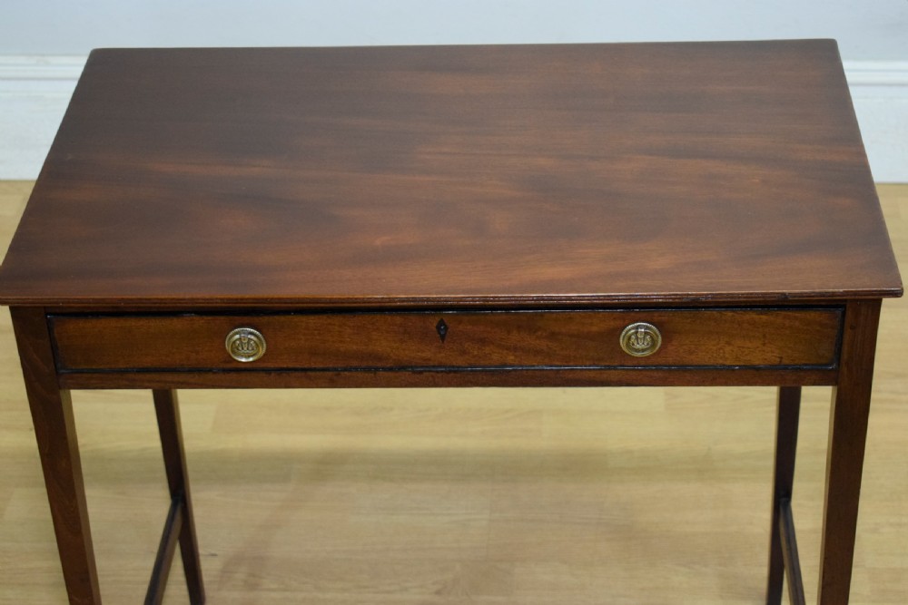 Regency Mahogany Side Table View XIII