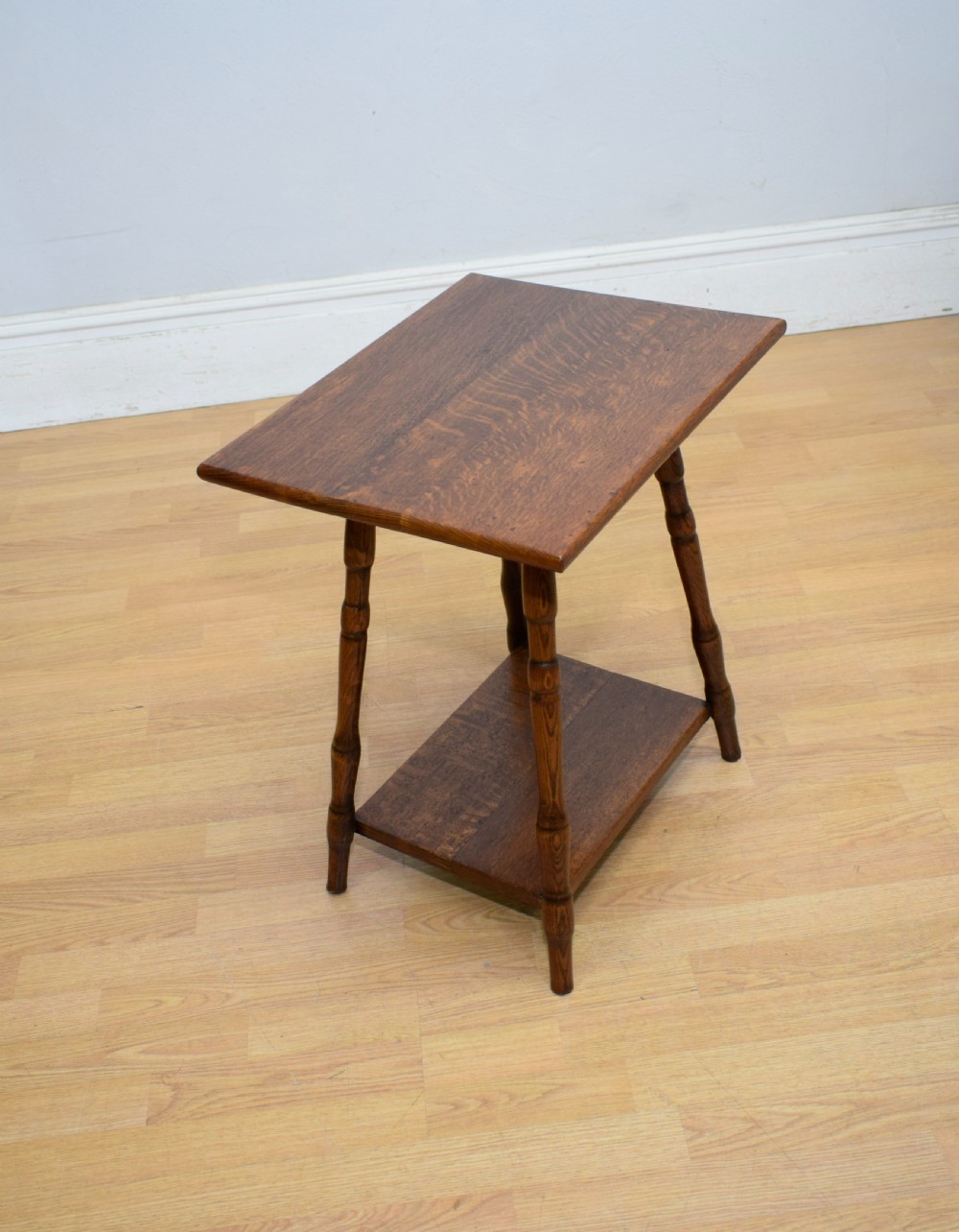 Oak Arts & Crafts Table View IV