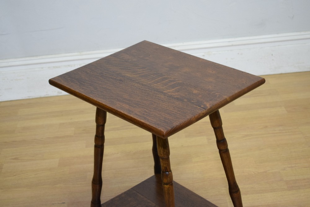 Oak Arts & Crafts Table View VI