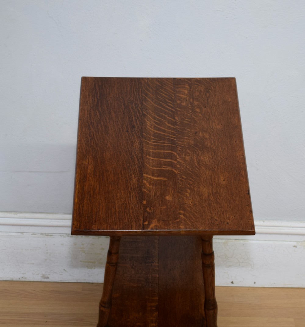 Oak Arts & Crafts Table View VIII
