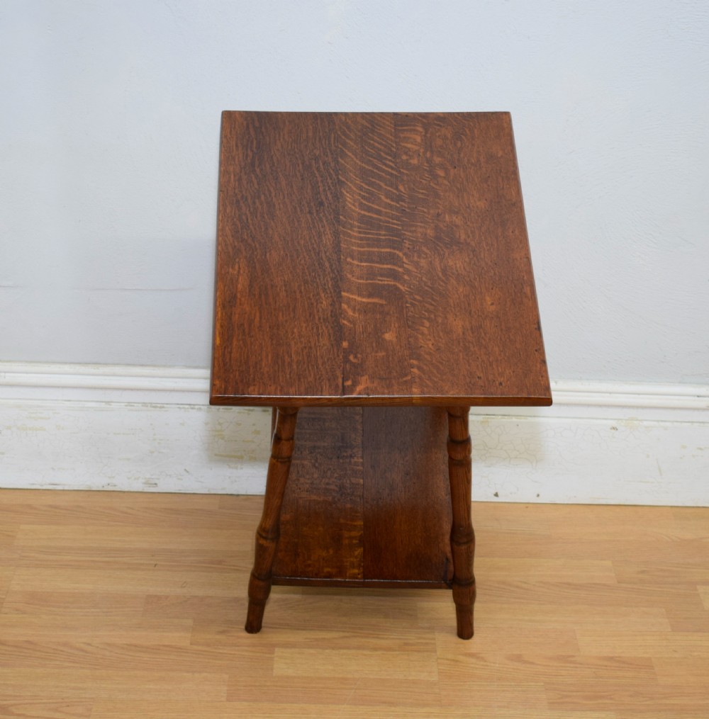 Oak Arts & Crafts Table View X