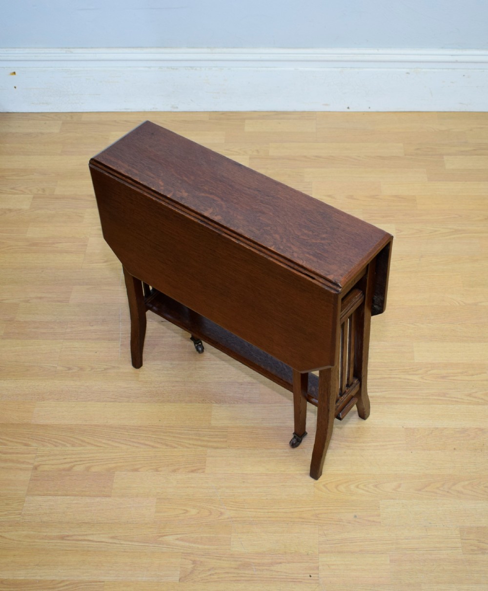 Edwardian Oak Sutherland Table View II