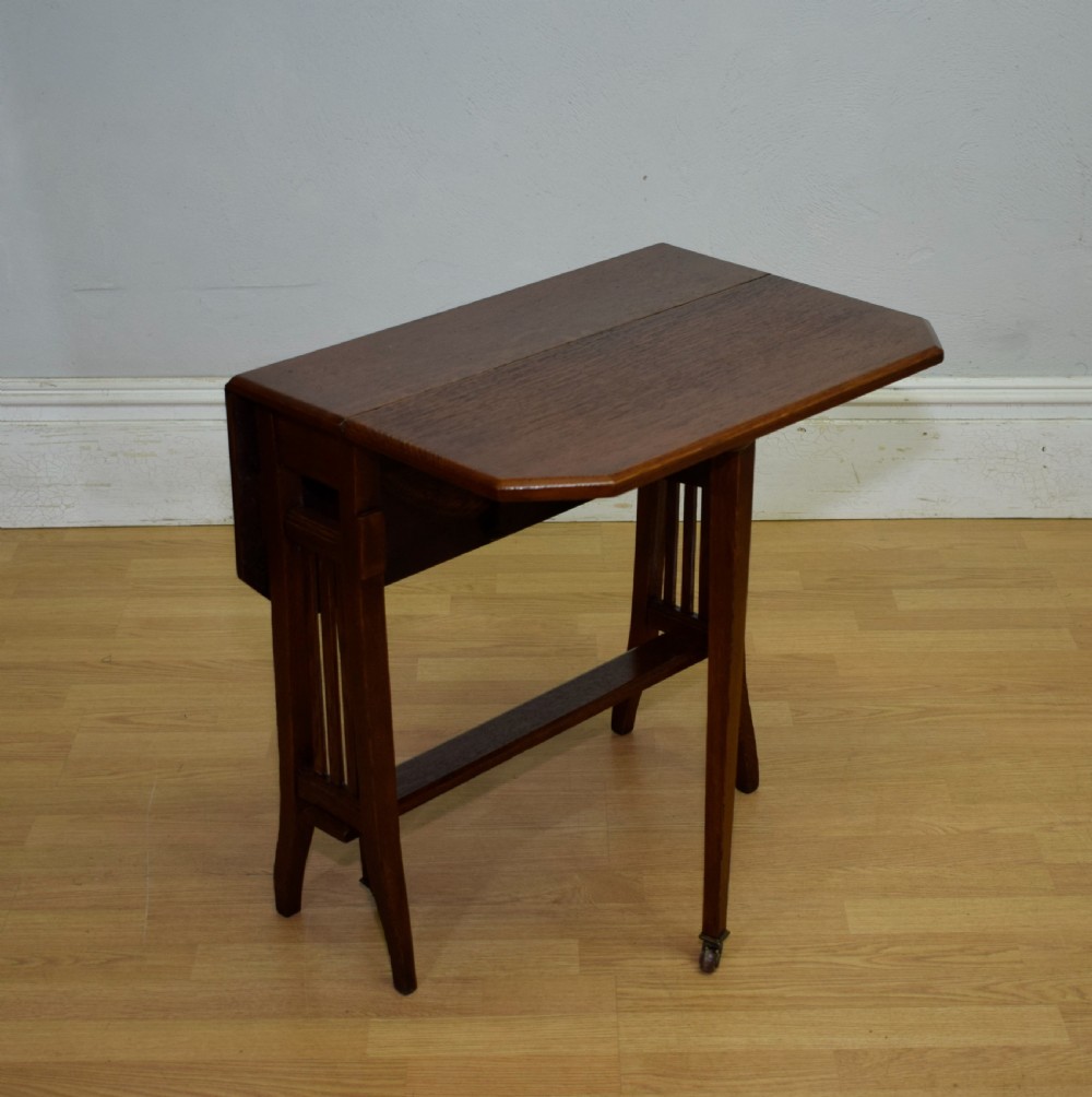 Edwardian Oak Sutherland Table View V