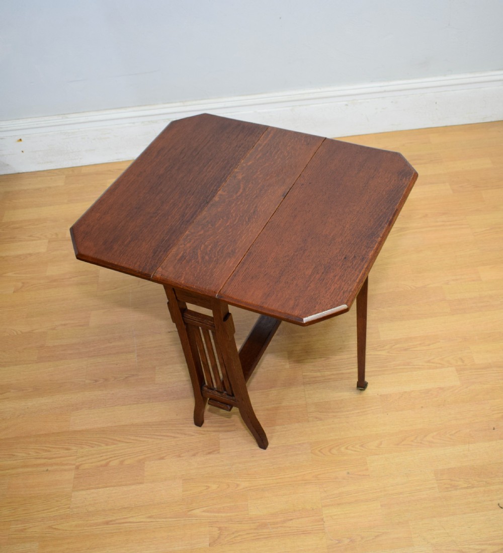 Edwardian Oak Sutherland Table View X