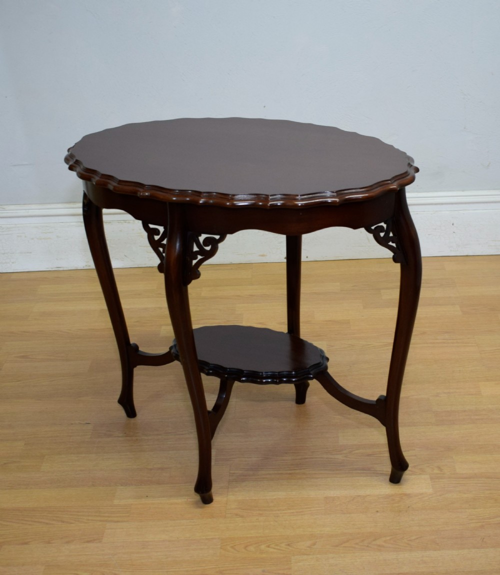 Victorian Centre Table in Mahogany View X