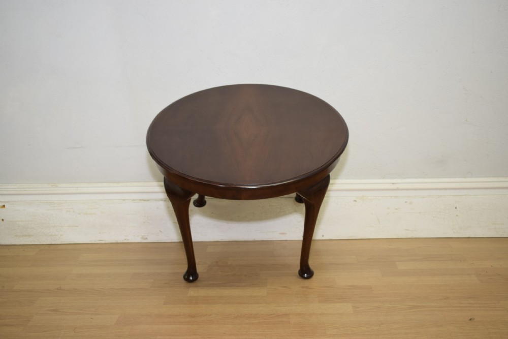 Early 20th Century Walnut Coffee Table View VII