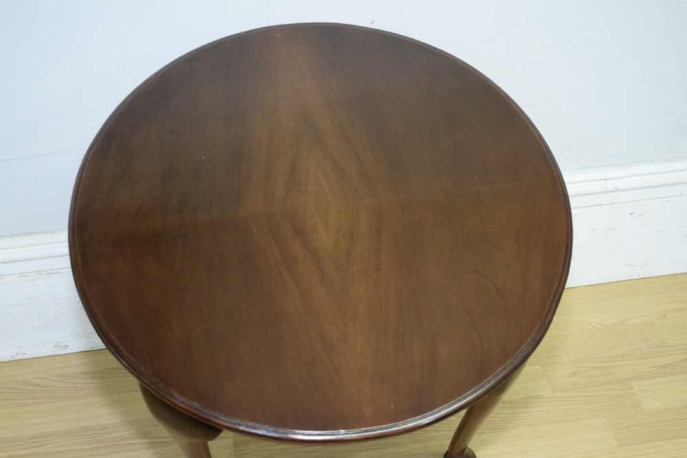 Early 20th Century Walnut Coffee Table View IX