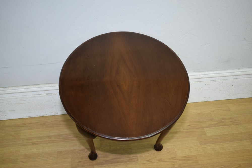 Early 20th Century Walnut Coffee Table View X