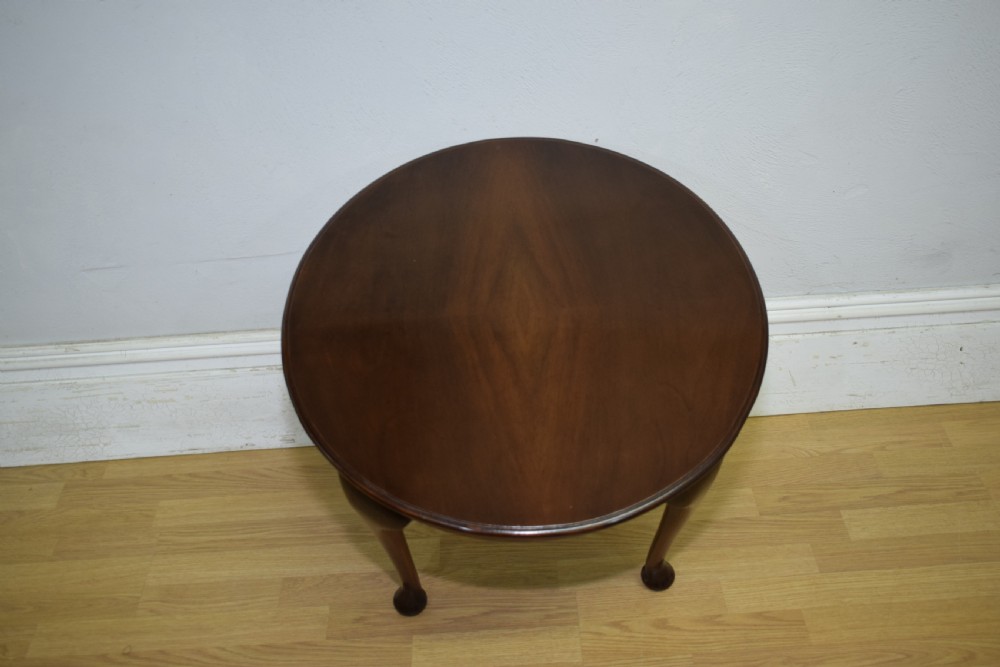 Early 20th Century Walnut Coffee Table View XI