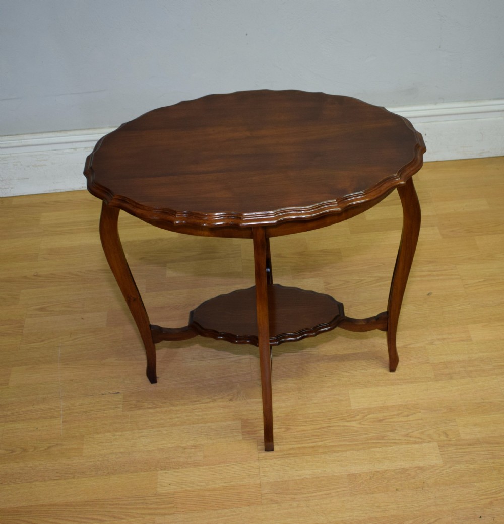 Victorian Piecrust Occasional Table  View II