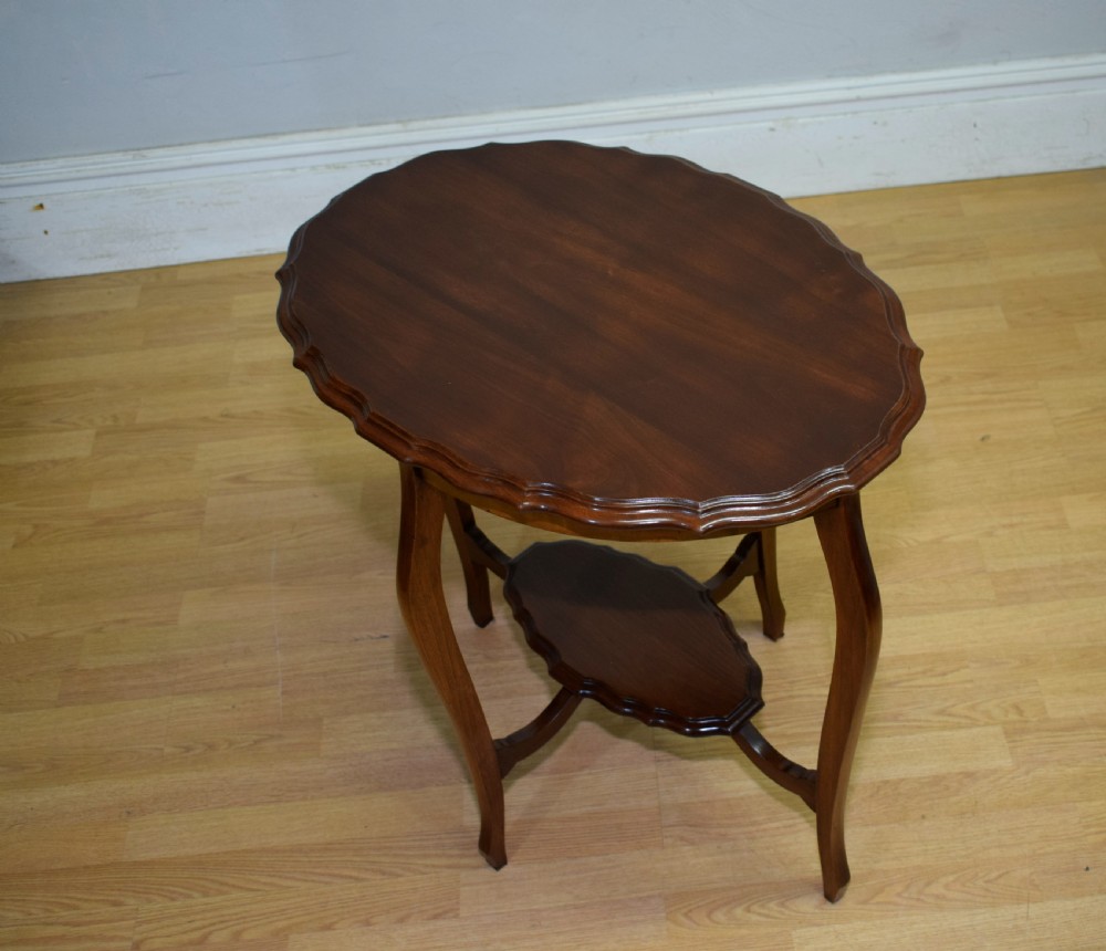 Victorian Piecrust Occasional Table  View III