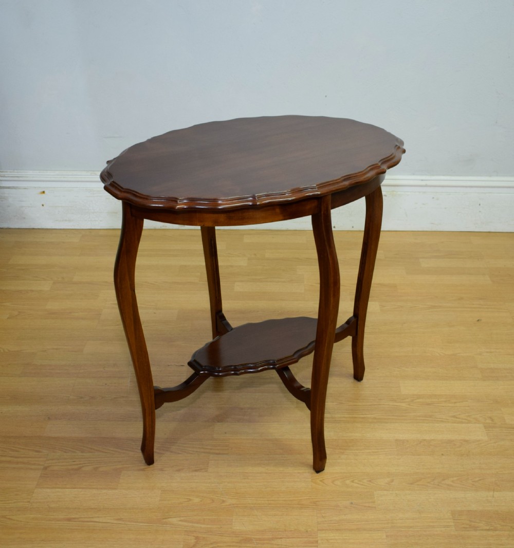 Victorian Piecrust Occasional Table  View V