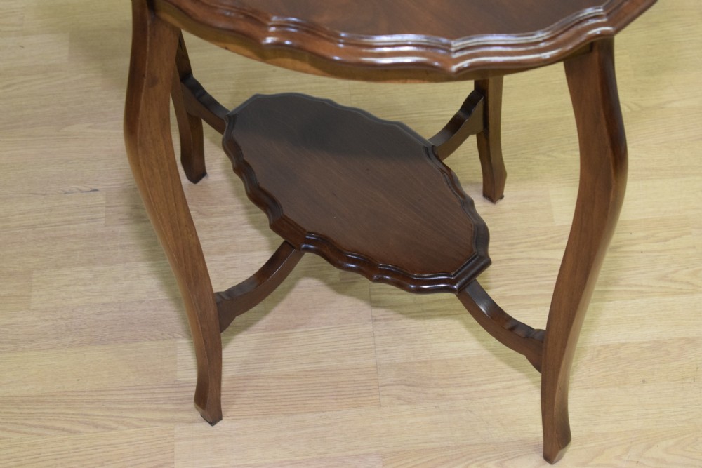 Victorian Piecrust Occasional Table  View X