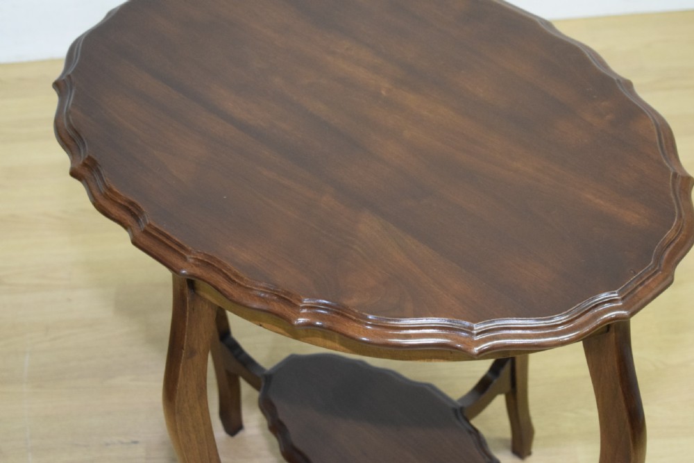 Victorian Piecrust Occasional Table  View XI