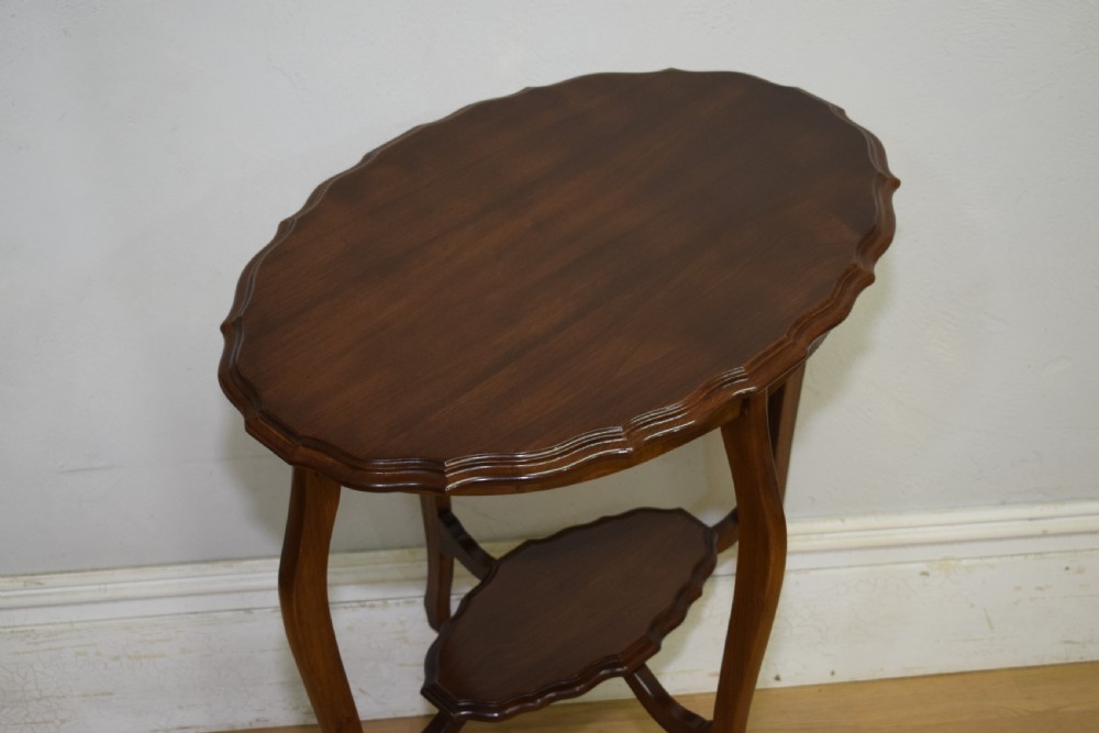 Victorian Piecrust Occasional Table  View XIV