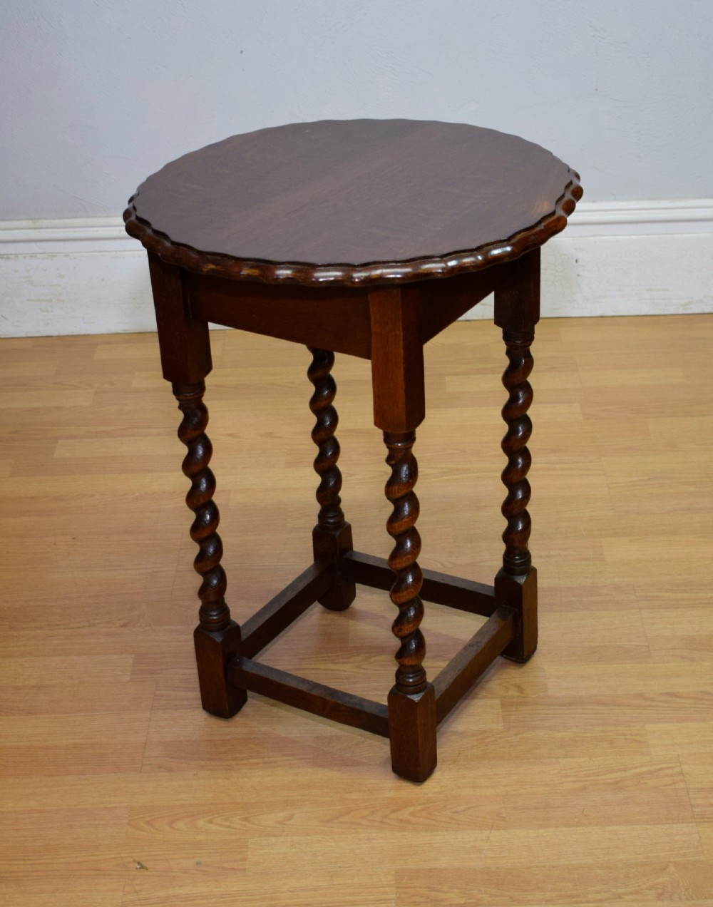 Early 20th Century Oak Occasional Table View III
