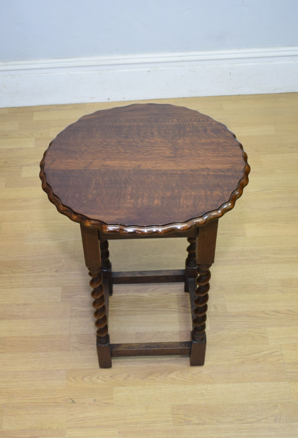 Early 20th Century Oak Occasional Table View VIII