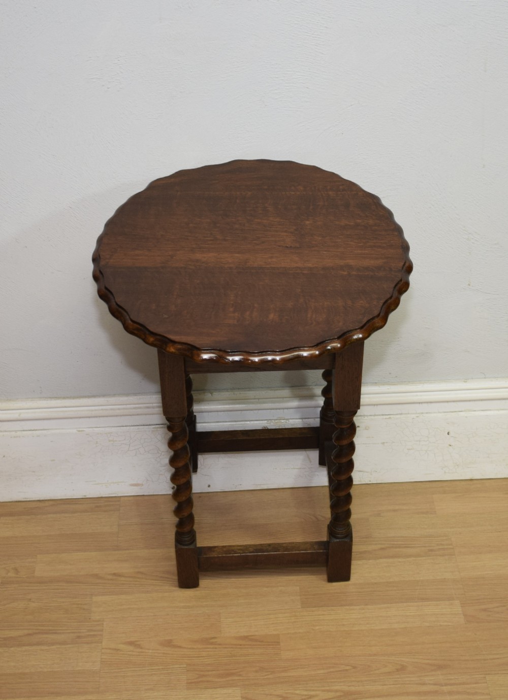 Early 20th Century Oak Occasional Table View XI