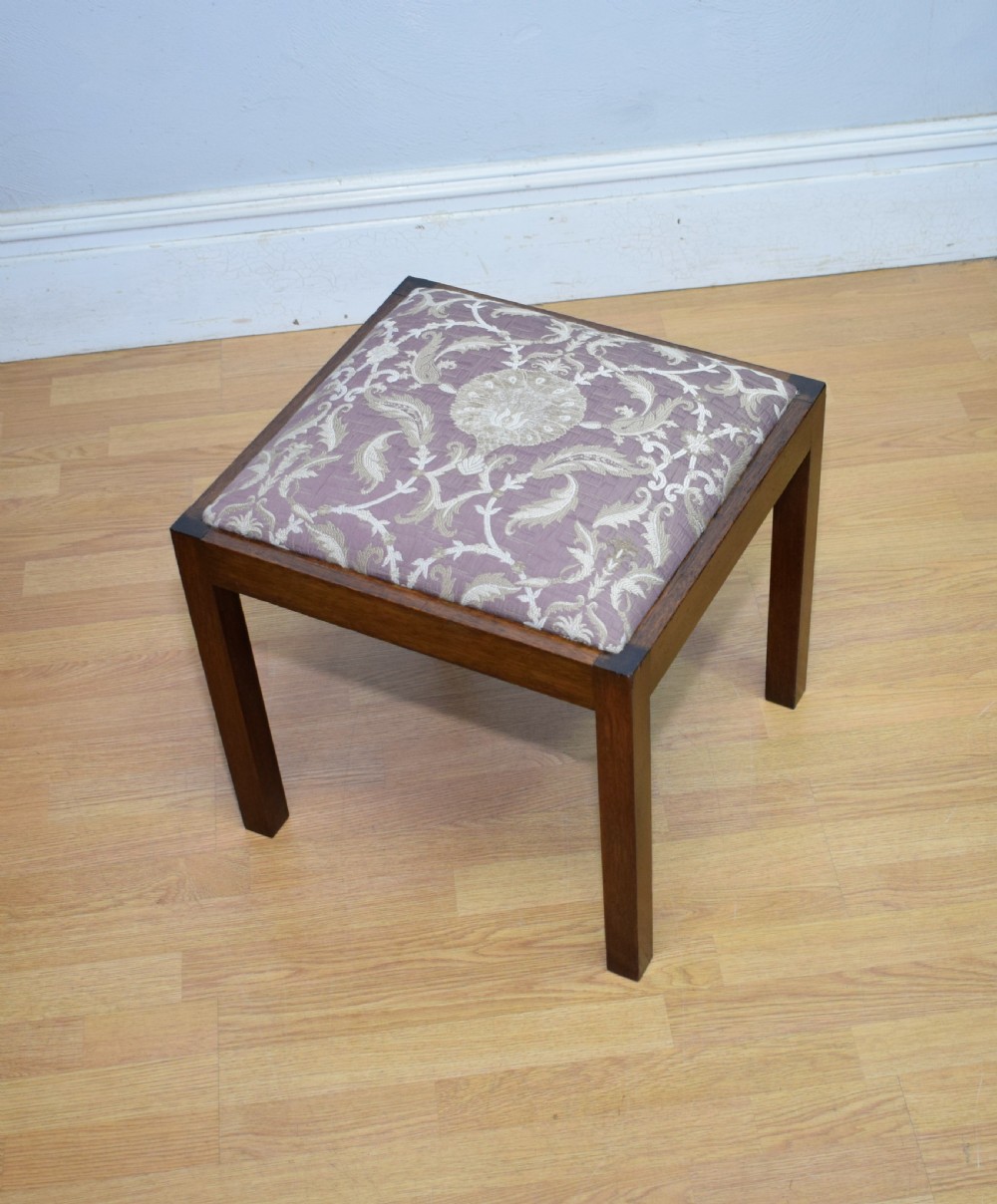 Early 20th Century Mahogany Stool