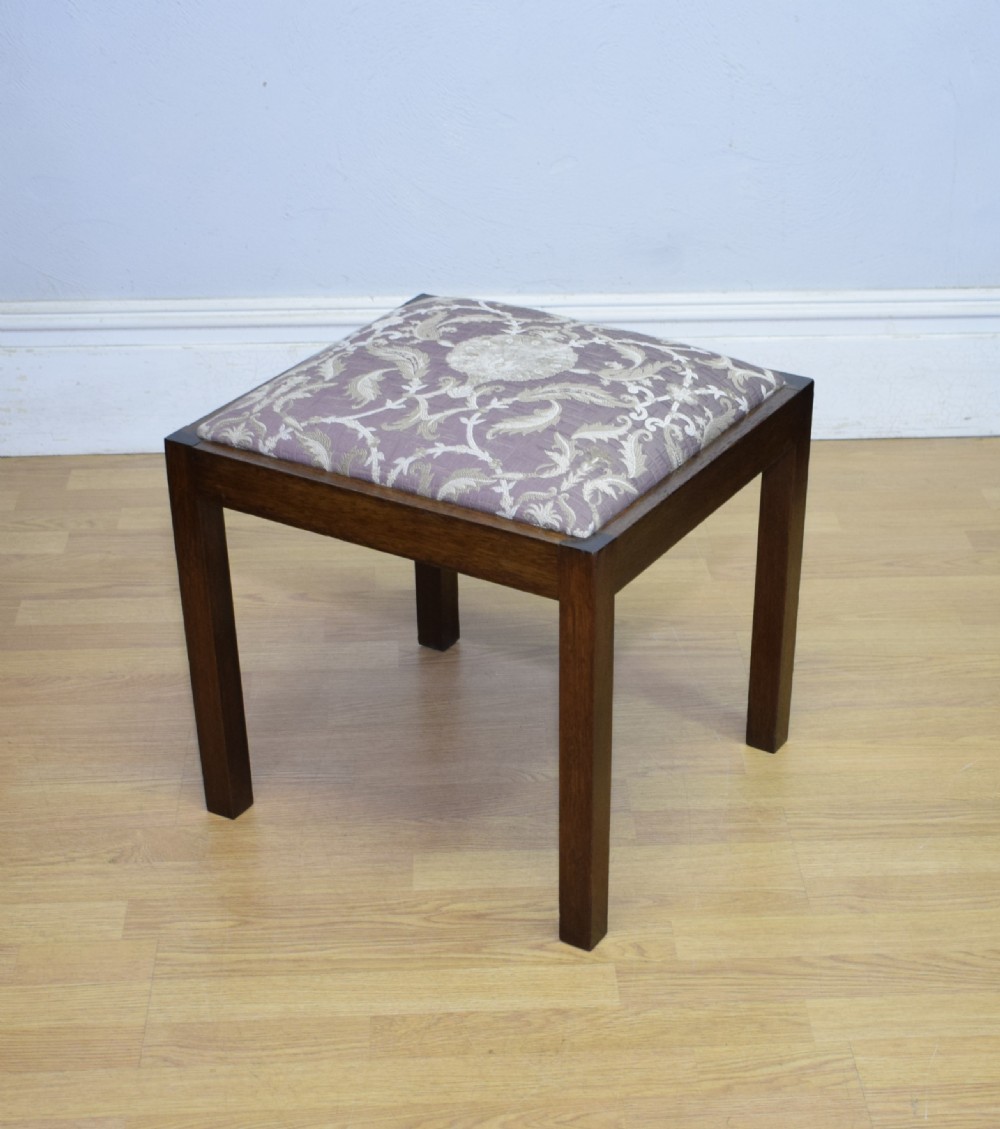Early 20th Century Mahogany Stool View V