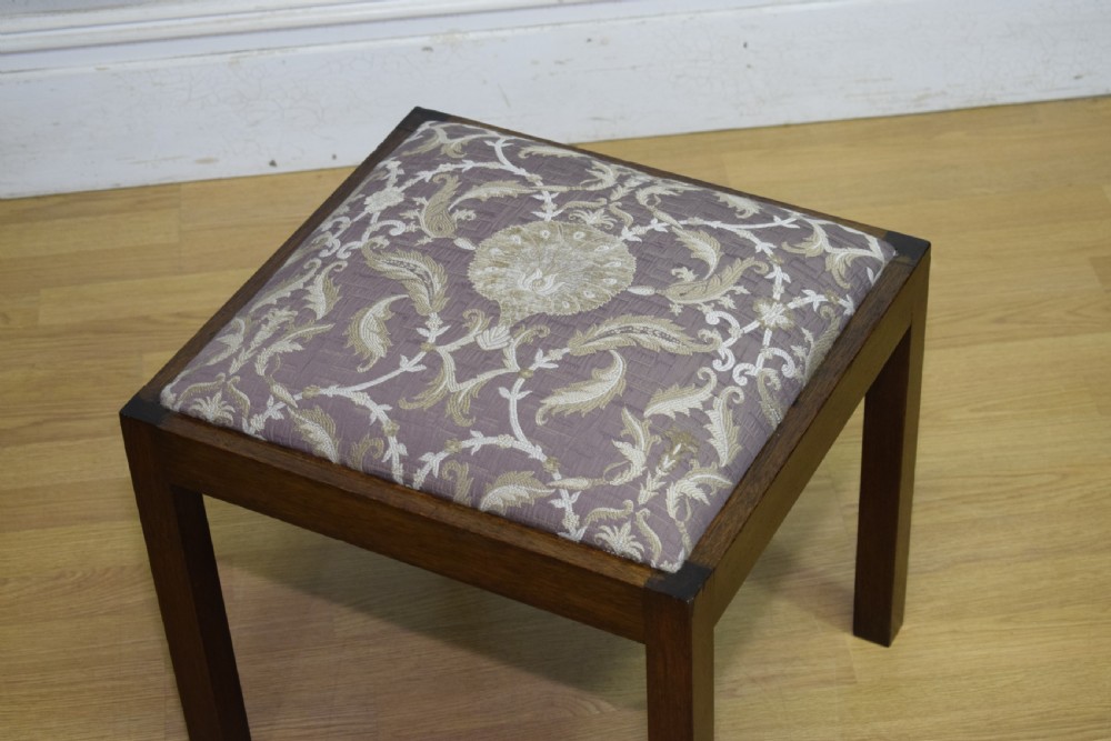 Early 20th Century Mahogany Stool View VI