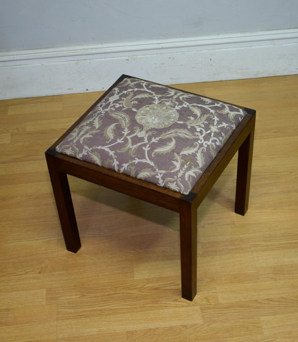 Early 20th Century Mahogany Stool View VII